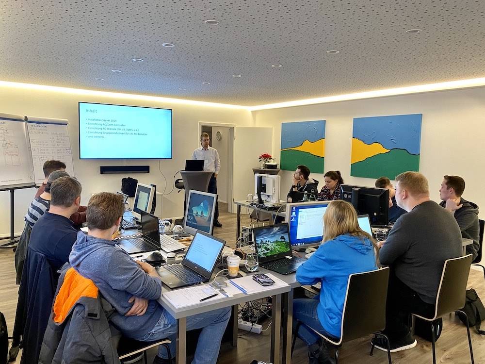 Techniker starten voll durch mit dem technischen Basis-Training