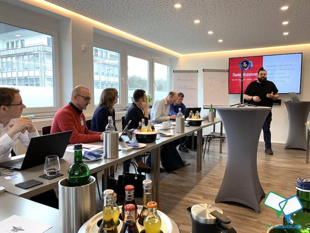 Pitch Workshop ITleague Siegen Daniel Ascencao